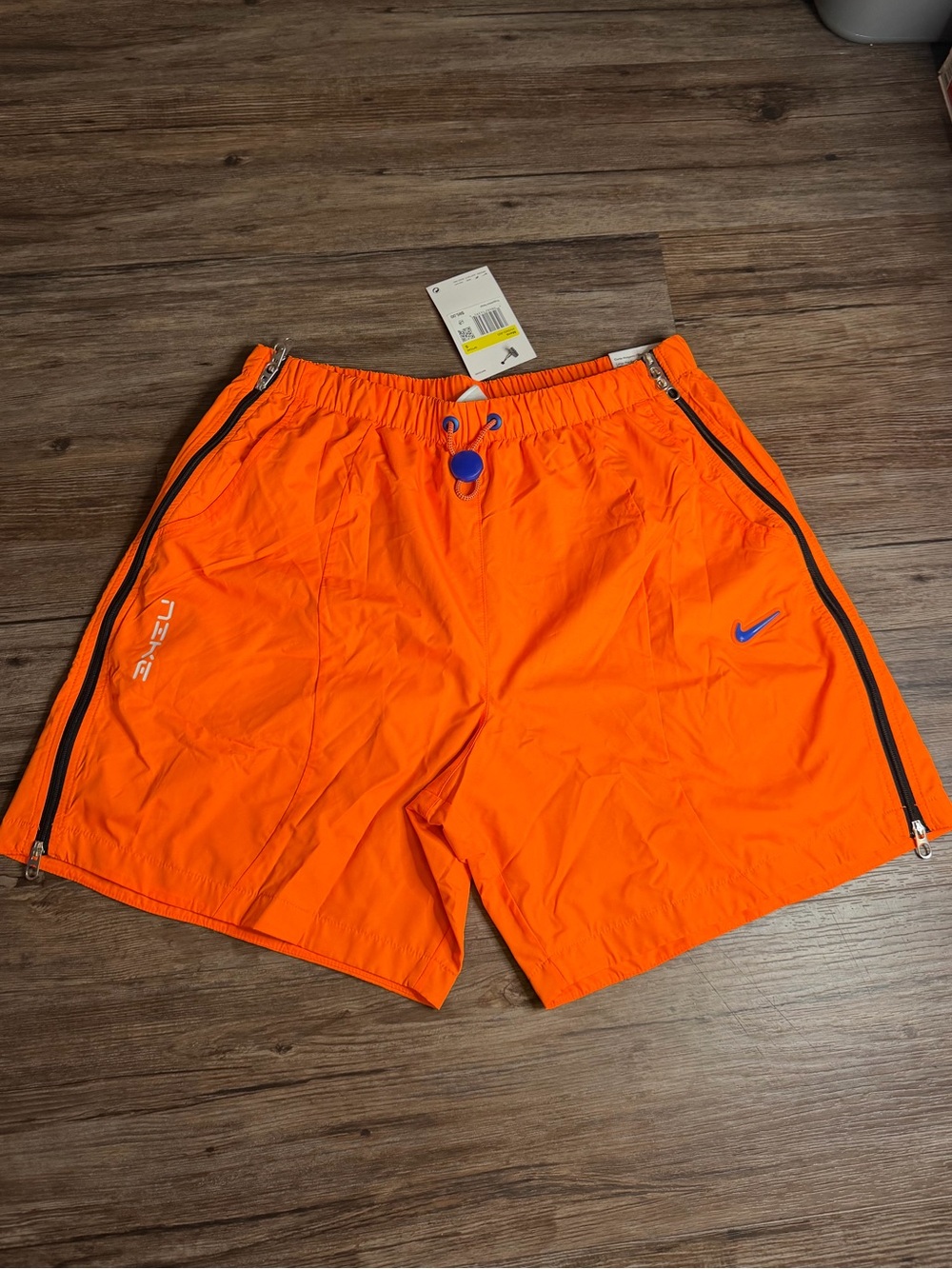 Nike Project FROG Loose Fit Above Knee Lined Shorts Orange $95 NWT Men’s Sz S
